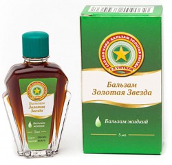 Золотая звезда жидкий бальзам