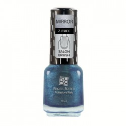 Лак для ногтей Brigitte Bottier Зеркальный гелевый 12 мл т.08 синяя сталь