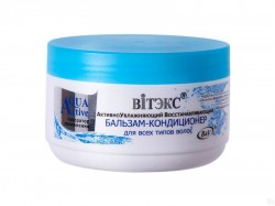 Бальзам-кондиционер, Витэкс 350 мл Аква актив генератор увлажнения активноувлажняющий восстанавливающий для всех типов волос